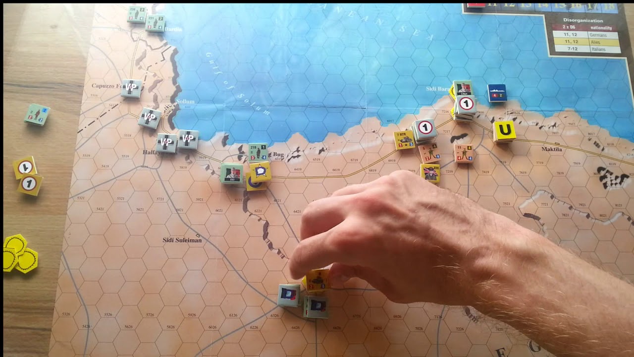 Desert Rats Map Let's play Desert Rats 1940-42. Scenarios Compass I part 2. - YouTube