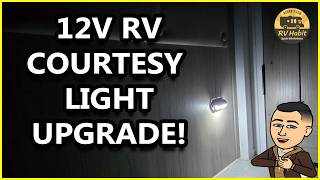 RV Courtesy Light Install! Adding 12V Nightlights for Safer Walking | DIY, Simple Wiring, Easy Tools