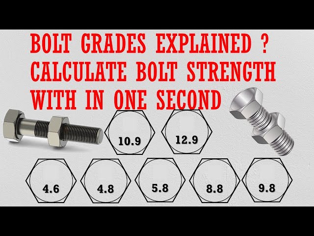 Understanding Markings and Grades on Nuts and Bolts – Fasteners Plus