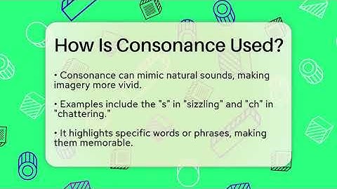 How Is Consonance Used? - The Prose Path