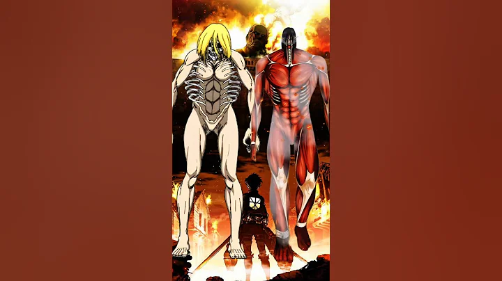 Ymir Founding Titan Vs All Titan's #anime #shorts