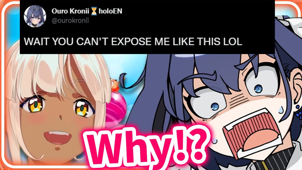 Kronii's Gap Moe just got Exposed by Sana! 【Tsukumo Sana / HololiveEN】