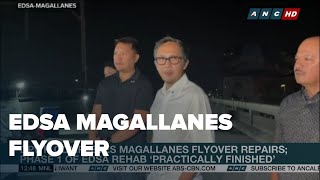 DPWH completes Magallanes flyover repairs; phase 1 of EDSA rehab ‘practically finished’ | ANC