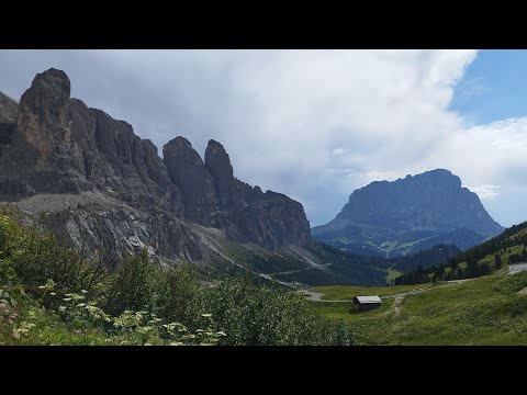 Dolomiti Ride Passo Gardena #motovlog #motorcycle #montagne #motorides #rider