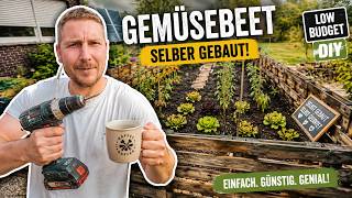 Gemüsebeet selber bauen mit Paletten | Low Budget DIY im Garten