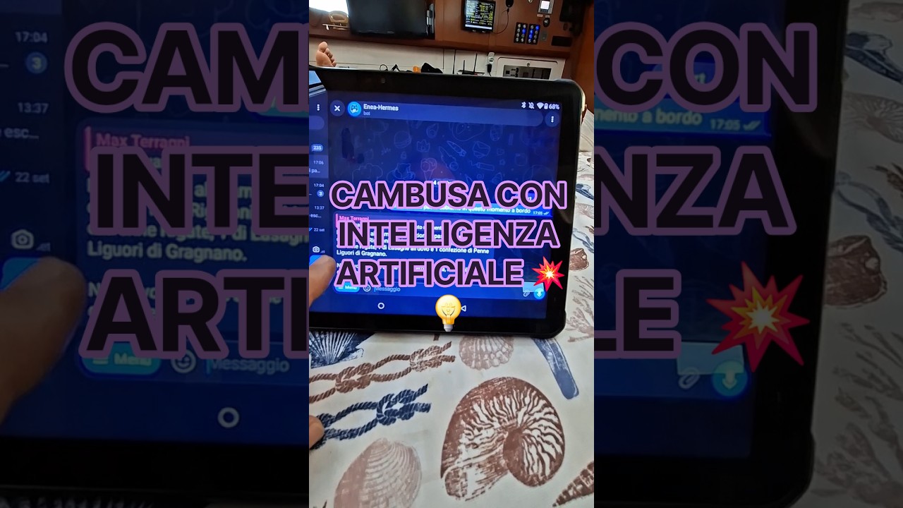 ⁣Cambusa Perfetta in Barca grazie all’Intelligenza Artificiale! ⛵💡