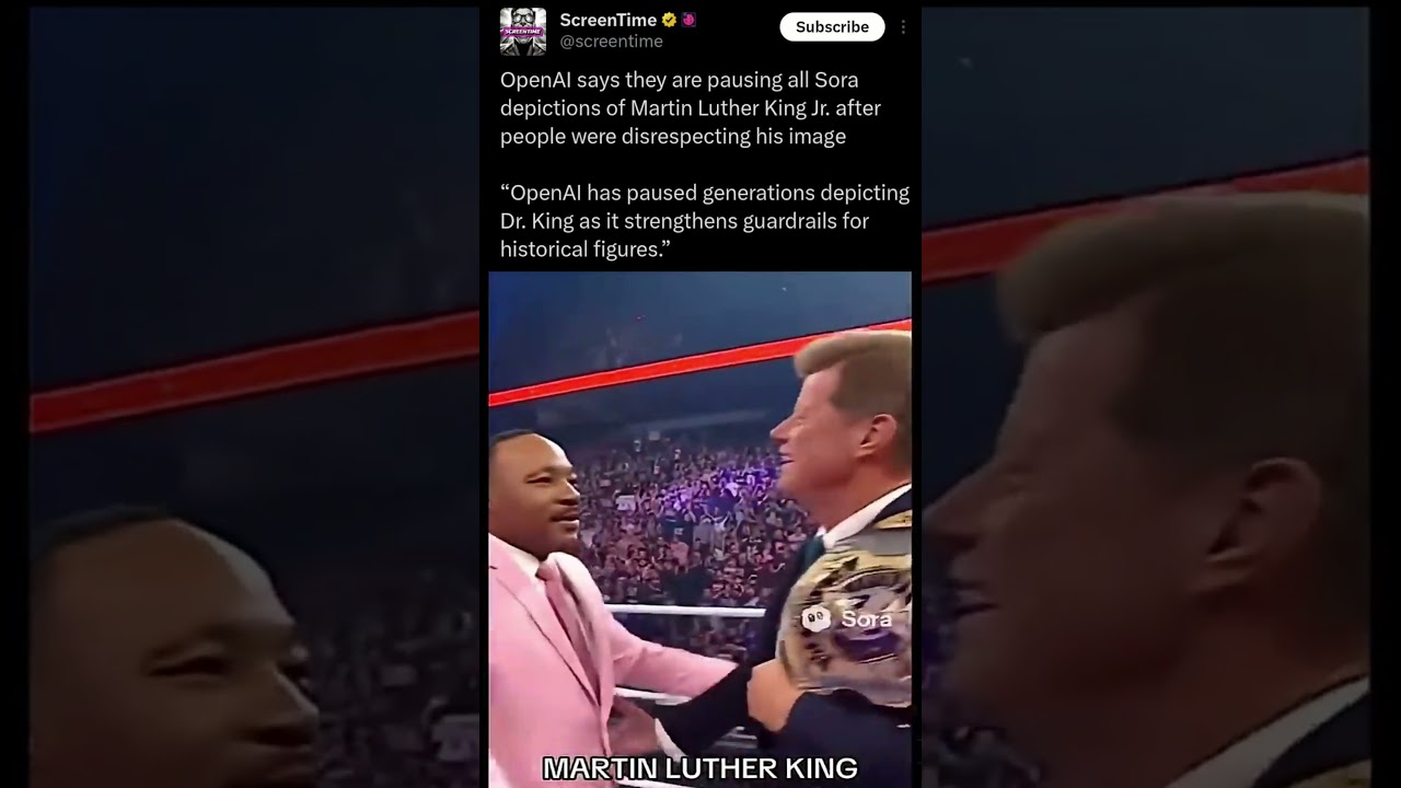 AI Martin Luther King Jr videos are BANNED