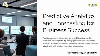 Predictive Analytics and Forecasting for Business Success