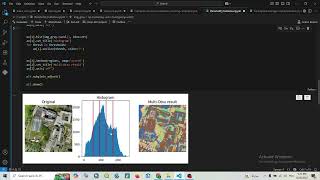 aerial imagery segmentation using multi-otsu Profile