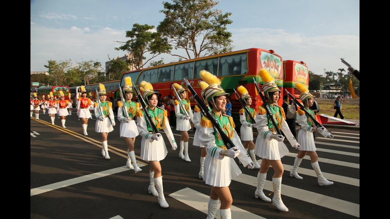 2025嘉義國際管樂節_北一女62儀4分隊踩街遊行