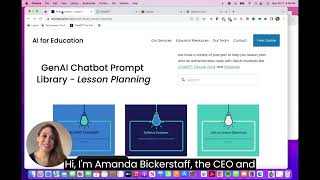 Lesson Planning Prompt Review