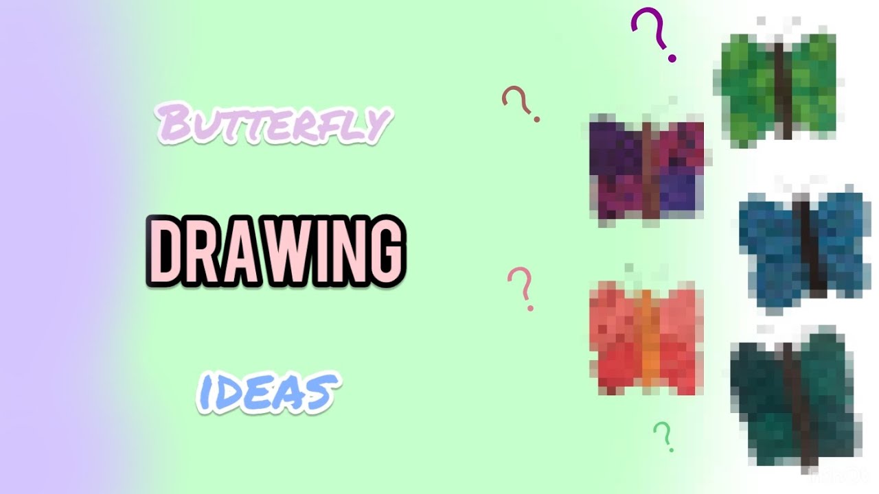 Drawing 5 Unique Butterfly Designs | Creative Art Ideas for All Levels 🦋