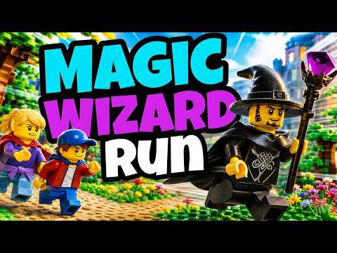 🧙 Magic Wizard Run 🔮 LEGO | Fitness Run | Brain Break | Exercise | GoNoodle Inspired