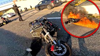 Expensive Bikes Destroyed & Explodes