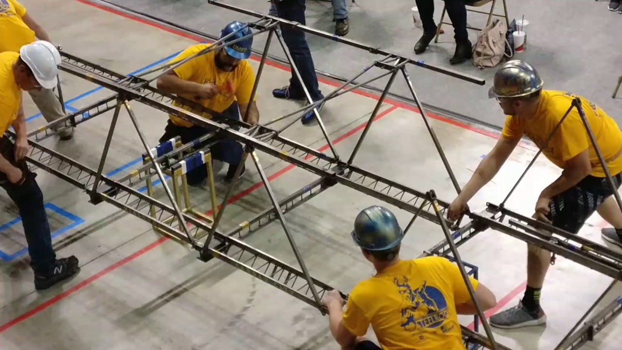 UMKC Steel Bridge Team 2017 Regionals YouTube
