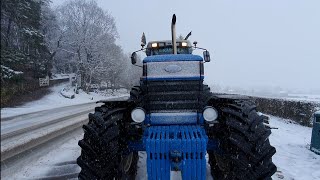BIG FORD COLD START AND BAD WEATHER