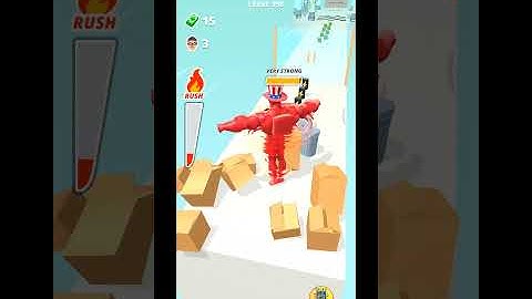 Muscle Rush | All Levels Gameplay | Level 198 ( Android / Ios ) #short