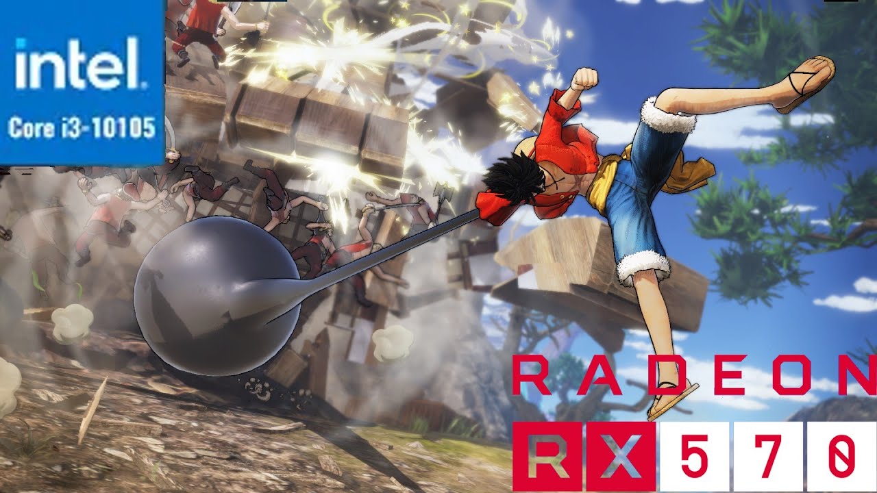 One Piece: Pirate Warriors 4 RX 570(I3-10105) - YouTube