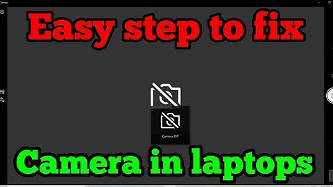 How to activate camera in asus laptop.