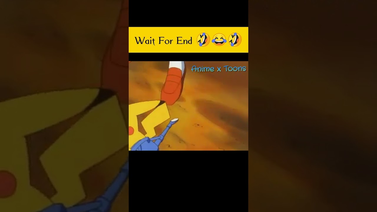 Pikachu laughing moment..
