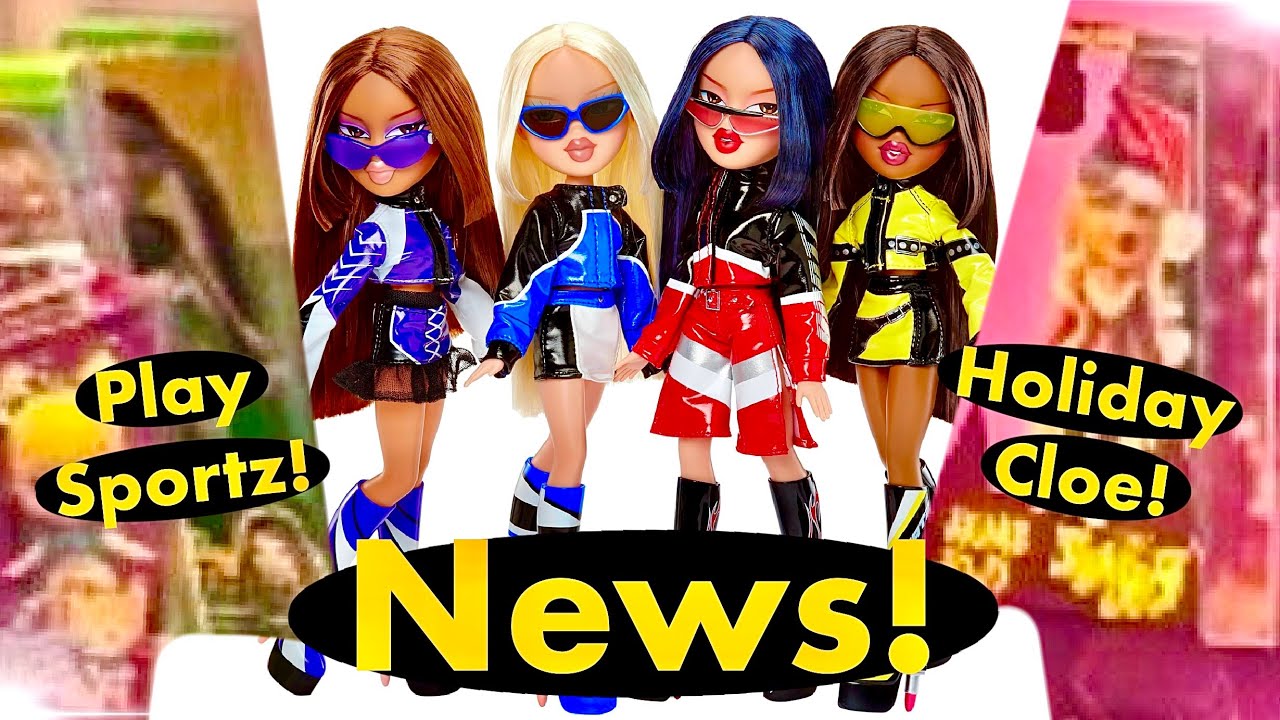 👑👼🏼BRATZ👼🏼👑 NEWS 2025 ️ Bratz SCORCHIN Dolls FIRST LOOK, Play Sportz