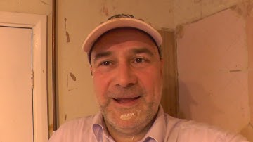 DIY: Sponge Float Plastering - First Attempt / Sponge Float Skimming A Ceiling