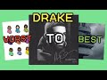 Ranking Every Drake Album WORST TO BEST!
