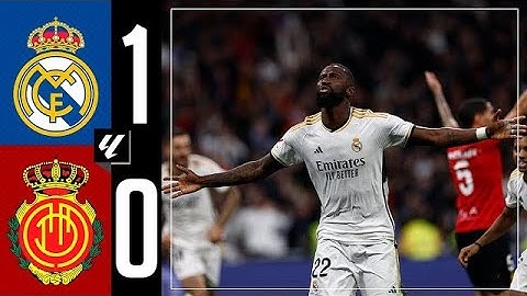 La liga. 1-match. RCD Mallorca (1:1) Real Madrid FC. All goals and highlights