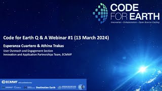 1st Code for Earth 2024 - Q&A Webinar