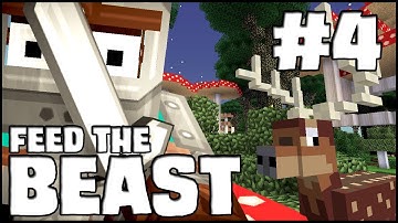 Minecraft Feed The Beast - Episode 4: Twilight Forrest & Dimension Travel
