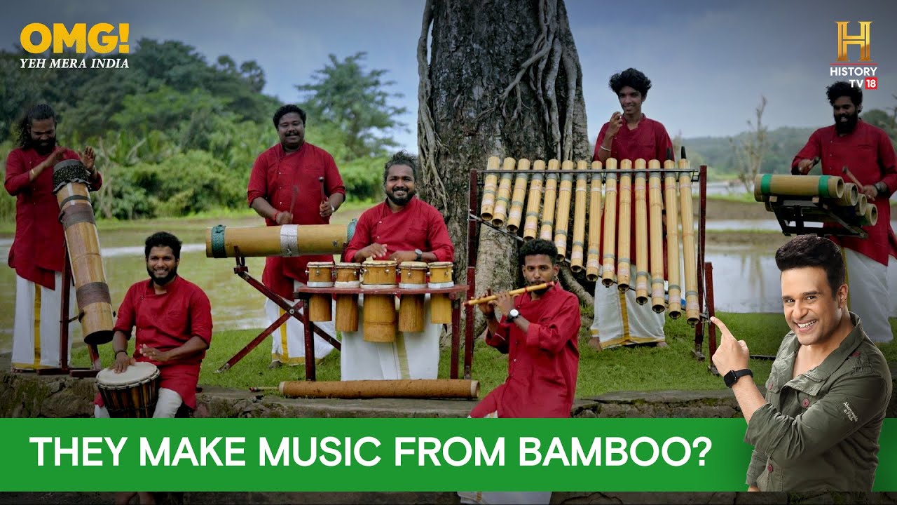 Vayali Indias only Bamboo Band  OMGIndia S09E04 Story 4