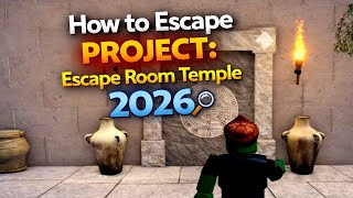 How to Escape PROJECT: Escape Room Temple (Full Walkthrough) | Roblox 2026 🔑