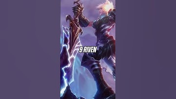 10 Highest Skill Cap Champions in League 😲