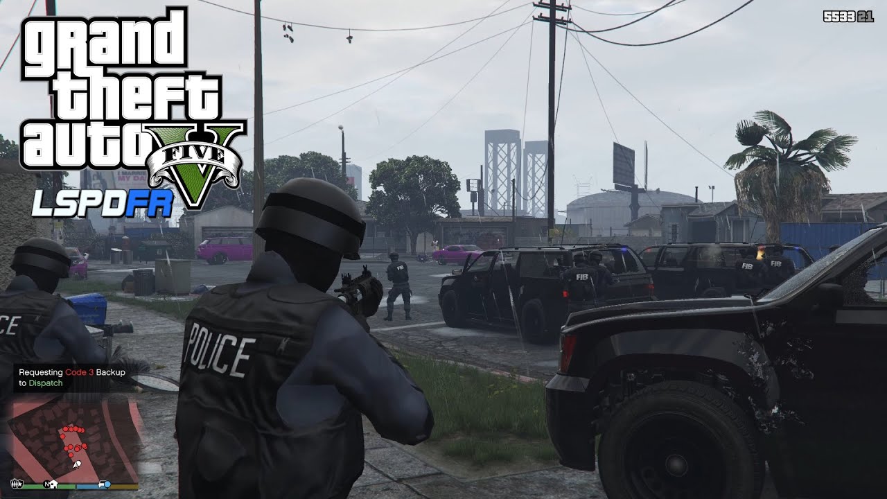 GTA 5 NOOSE SWAT Police Patrol - LSPDFR 4.9 Mod | No Commentary | #3