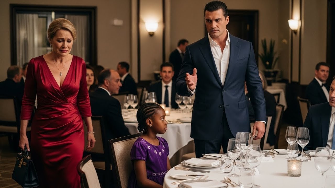 Samotny boss mafii bez stolika w Sylwestra — czarnoskóry ojciec wstaje i macha