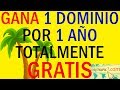GANA 1 DOMINIO por 1 AÑO GRATIS - 4 Dominios (Sorteo)