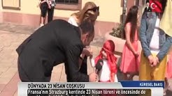 Bischwiller'de TRT Türk 23 nisan