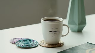 #UpcyclingWithStarbucks: Coiled Coaster