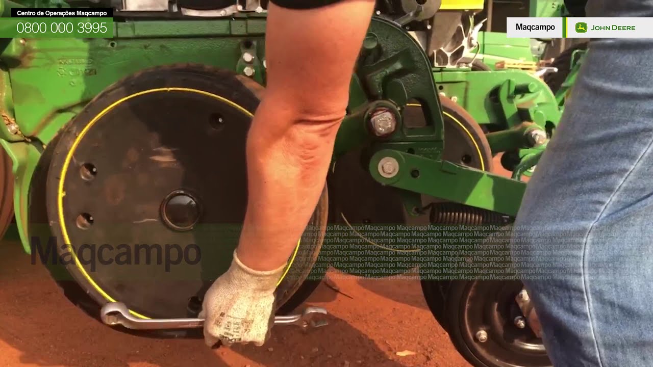 Verificação folga da roda calibradora de profundidade - Entrega Técnica PL (Maqcampo | John Deere)