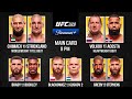 Quality fights announced by Dana White! We are in for a treat over the next 3 months. #ufc #mdcp