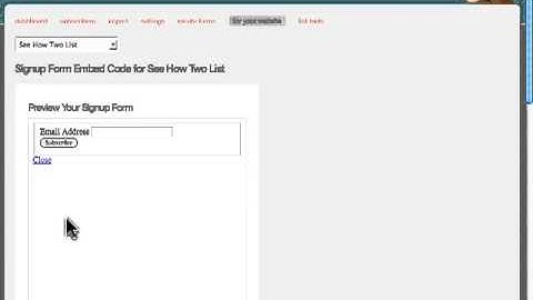 How to add Mailing Lists Signup Form in Wordpress Blogs