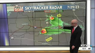 Morse Code of WX: what causes supercell thunderstorms to sometimes split into two