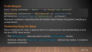 Resolving Authorization Header Issues in Java API Requests