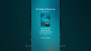 2. The Weight Of Manas Law