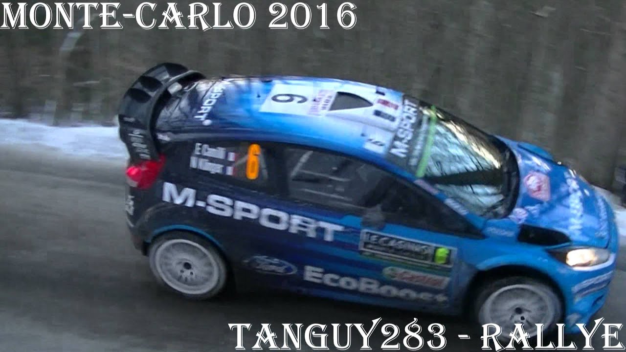 CRASH Eric CAMILLI / Nicolas KLINGER - Rallye MONTE-CARLO 2016 [FULL HD]