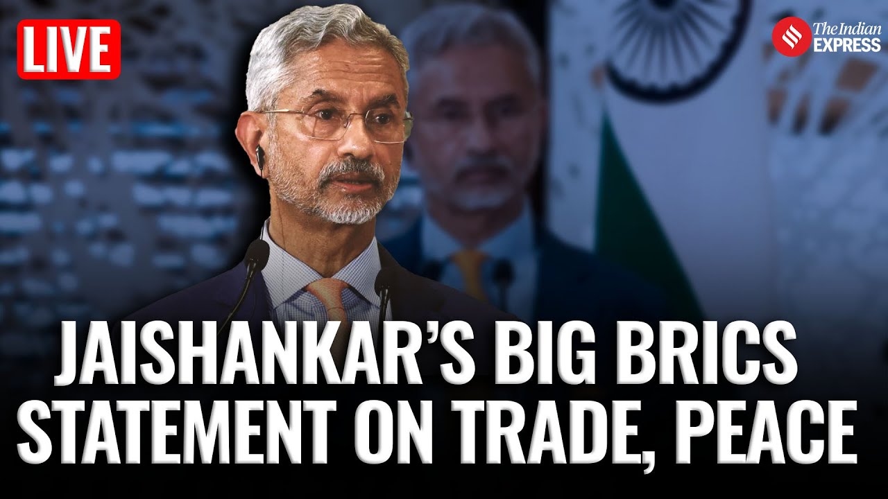 LIVE: EAM Jaishankar at BRICS Summit | Calls for End to Conflicts, UN Reform & Climate Action