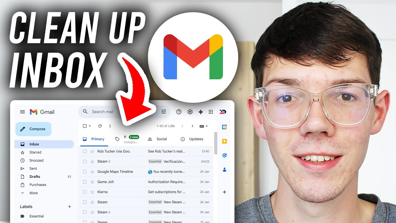 How To Clean Up Gmail Inbox - Step By Step
