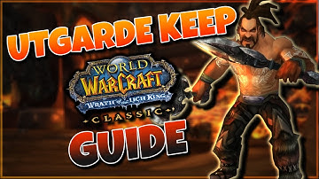 Utgarde Keep Dungeon Guide WotLK - Achievements, Bosses, and Trash