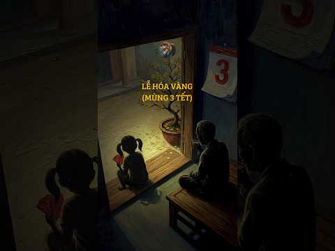 Hóa Vàng Mùng 3: Vì Sao Phải Dựng Hai Cây Mía Bên Bàn Thờ?!