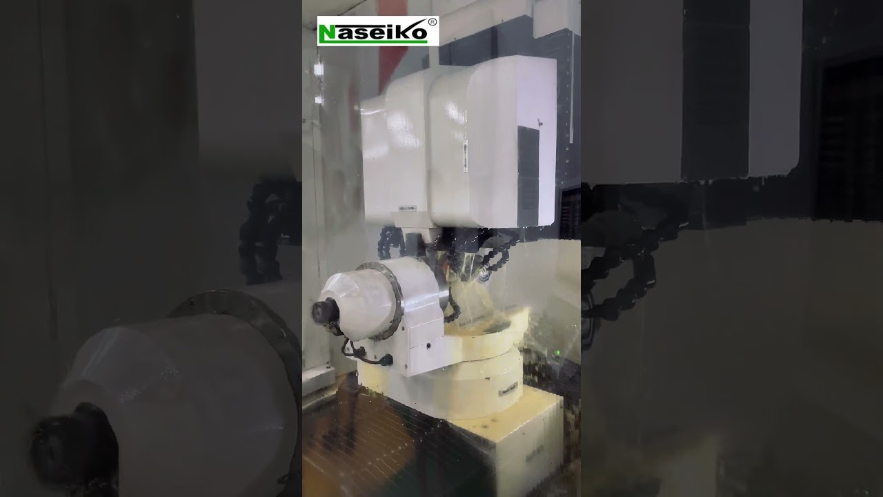 Naseiko CNC Grinder is reparing the end mills in the workshop